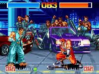 une photo d'Ã©cran de Aggressors Of Dark Kombat sur SNK Neo Geo